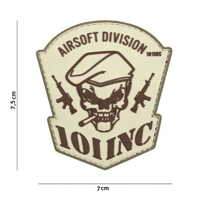 101 INC PVC Patch - Airsoft Division
