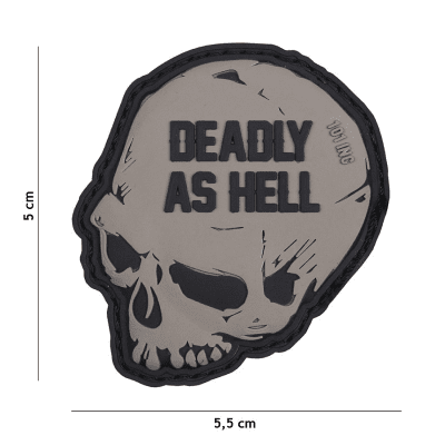 101 INC PVC Patch - Deadly As Hell