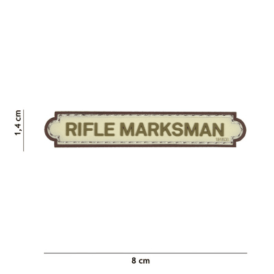 101 INC PVC Patch - Rifle Marksman