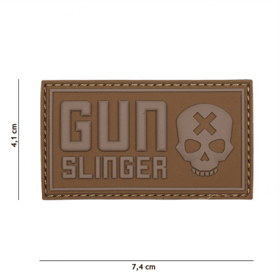 101 INC PVC Patch - Gun Slinger (Färg: Coyote)