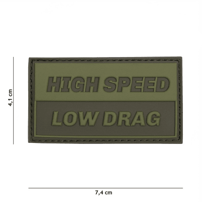 101 INC PVC Patch - High Speed (Färg: Grön)