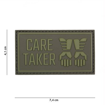 101 INC PVC Patch - Care Taker (Färg: Grön)