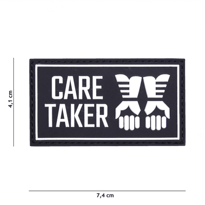 101 INC PVC Patch - Care Taker (Färg: Svart)