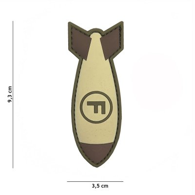 101 INC PVC Patch - F. Bomb