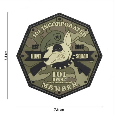 101 INC PVC Patch - Hunt Squad