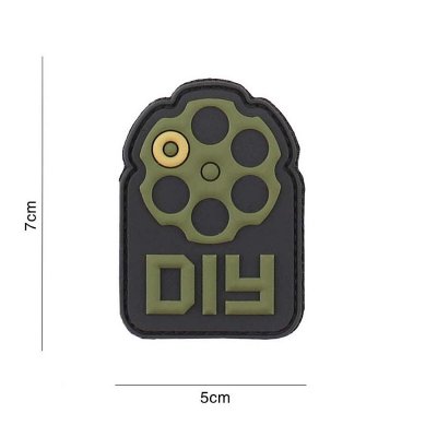 101 INC PVC Patch - Do It Yourself (Färg: Grön)