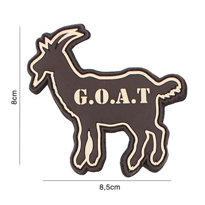 101 INC PVC Patch - G.O.A.T.