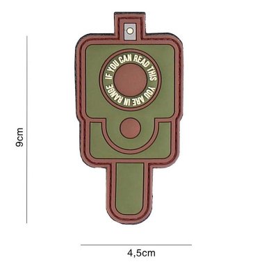 101 INC PVC Patch - In Range (Färg: Grön)