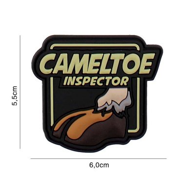 101 INC PVC Patch - Cameltoe Inspector (Färg: Svart)