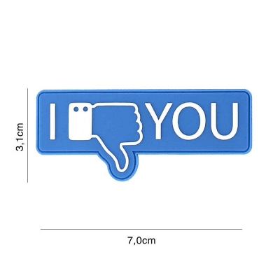 101 INC PVC Patch - I Don't Like You