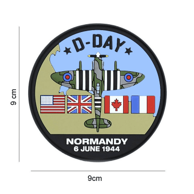 101 INC PVC Patch - D-Day Spitfire