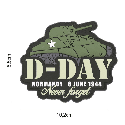 101 INC PVC Patch - D-Day Sherman