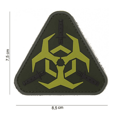 101 INC PVC Patch - Outbreak Response (Färg: Gul)