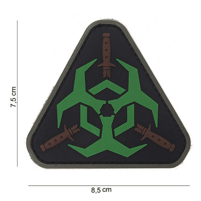 101 INC PVC Patch - Outbreak Response (Färg: Grön)