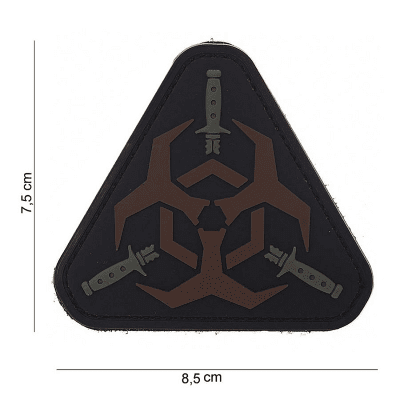 101 INC PVC Patch - Outbreak Response (Färg: Brun)