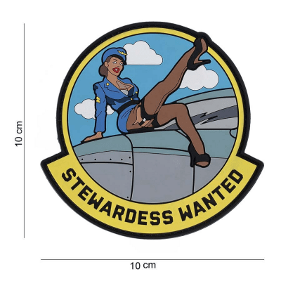 101 INC PVC Patch - Stewardess wanted