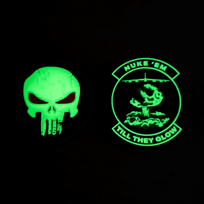 101 INC PVC Patch - Punisher Red Eyes