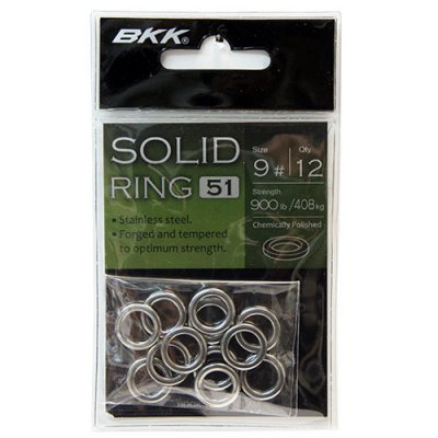 BKK Solid Ring #9 13,1mm 12 pack 408kg