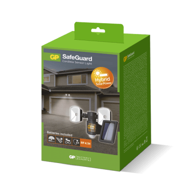 GP Safeguard Hybrid RF4.1H Sensor Light Single headlamp LED