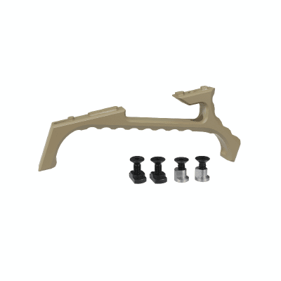 JJ Airsoft VP23 Tactical Angled Grip Keymod/M-Lok (Färg: Tan)