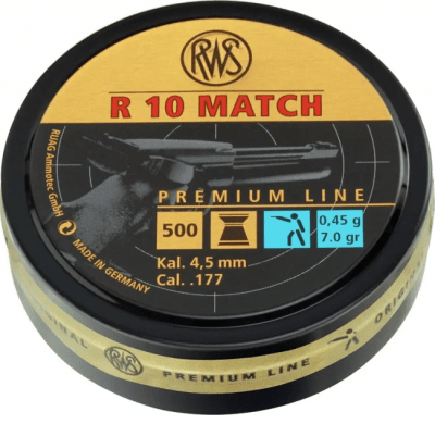 RWS Prem-L R10 Match 4,51mm 0,45g 500st