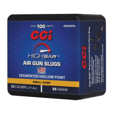 CCI High Bar Air Gun Slugs 5,5mm Segmented HP 1,94g/30gr 100pcs