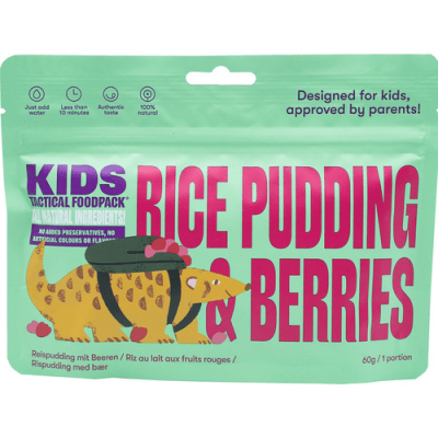 Tactical Foodpack Kids Rice Pudding with Berries 60g