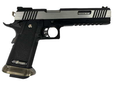 WE Hi-Capa 6" Irex GBB 6mm Svart/Silver