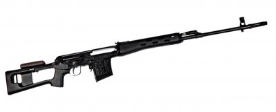 WE ACE SVD GBBR 6mm - Svart