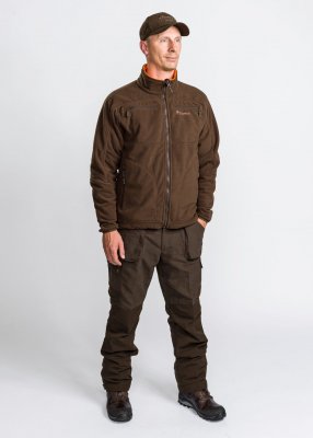 Pinewood Jacket Red Deer Camou - Strata Blaze/Suedebrown