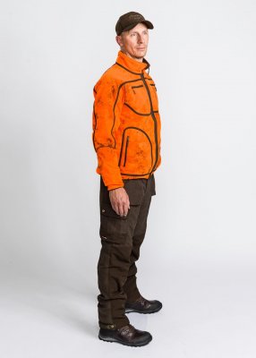 Pinewood Jacket Red Deer Camou - Strata Blaze/Suedebrown