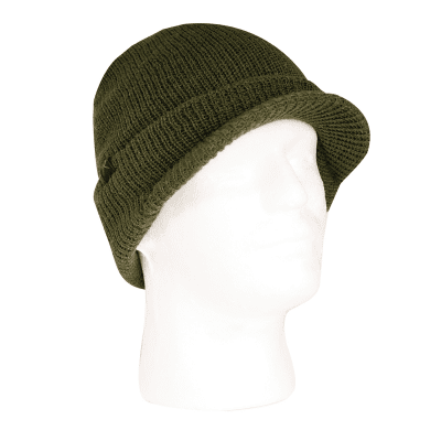 Rothco Watch Cap - Ull (Färg: Oliv)
