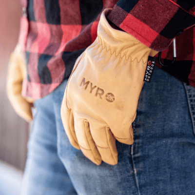 Myr Outdoor Storbäck - Skinnhandskar