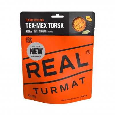 REAL Turmat Tex-Mex style Torsk 103g