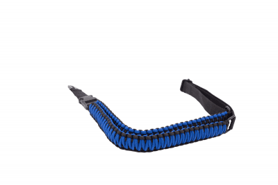 Swiss Arms 1 Point Paracord Sling - Quick Detach Svart/Blå