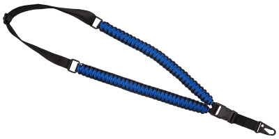 Swiss Arms 1 Point Paracord Sling - Quick Detach Svart/Blå