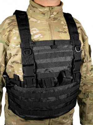 Swiss Arms Taktisk Molleväst (Färg: Svart)