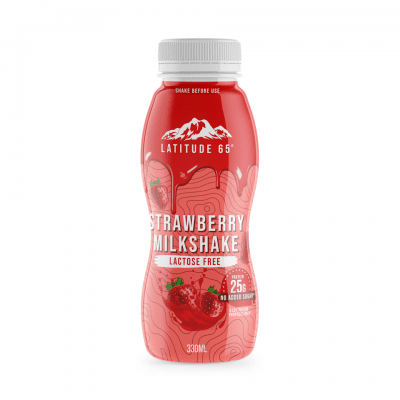 Latitude 65° Proteindryck - Strawberry Milkshake