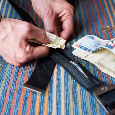 Lifeventure Travel Money Belt - Svart