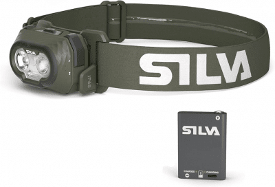 Silva Discover Hybrid Pannlampa Vit/Orange/Röd - 500LM IP65