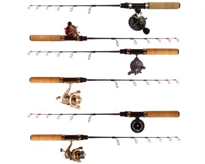 Fibe Premium Isfiske Combo Flat med T100 Haspel 56cm