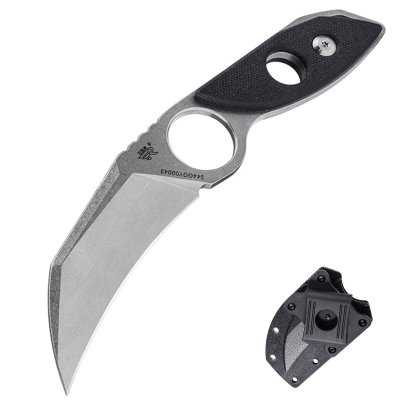 Sanrenmu Karambit med Kydex Slida - Svart