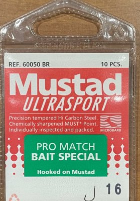 Mustad Ultra Sport Pro Match Bait Special 10-Pack (Storlek: 12)