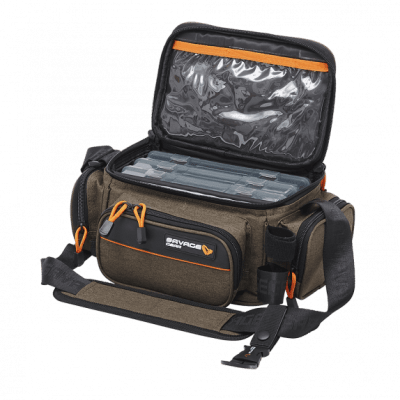 Savage Gear System Box Bag S 3 Boxes 5 Bags 15x36x23cm