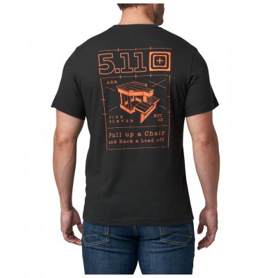 5.11 Tactical Pull Up A Chair Tee - Black