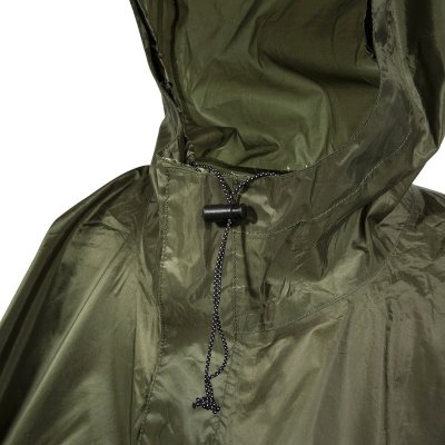 Tasmanian Tiger Poncho - Oliv