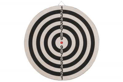 Atom Dartboard with Darts