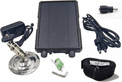 NumAxes Solar Panel with Battery for Camera