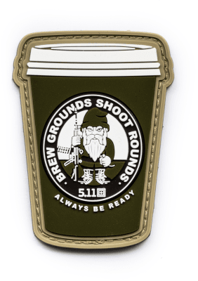 5.11 Tactical Brewed Grounds To Go Patch