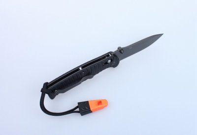Ganzo G7413P-OR-WS Svart Fällkniv
